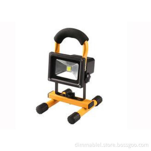 20w rechargeable portable led work light with Li-on battery